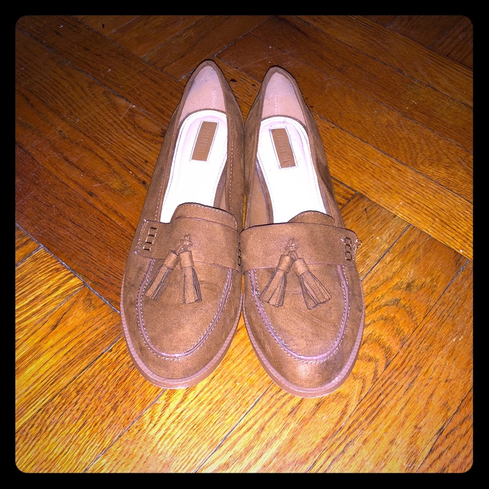 Forever 21 Tan Loafers